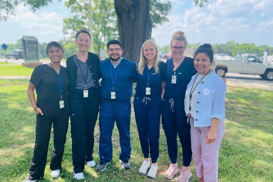 All the 2022 VALOR interns for the VA Tennessee Valley Healthcare.