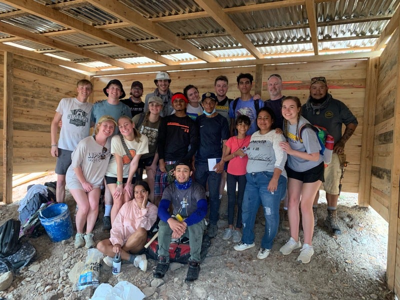 Honduras HCC Team with local family