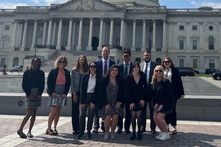 MPA students in Washington, D.C. 2023