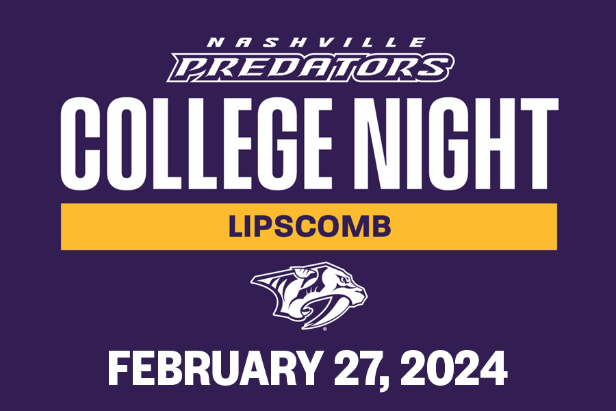 Lipscomb Night at the Preds