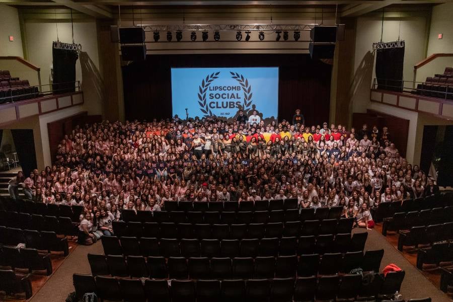 Bid Night group photo. 