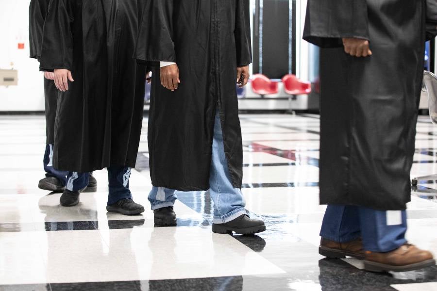 Students in Lipscomb's LIFE program earn the first degrees awarded at Riverbend.
