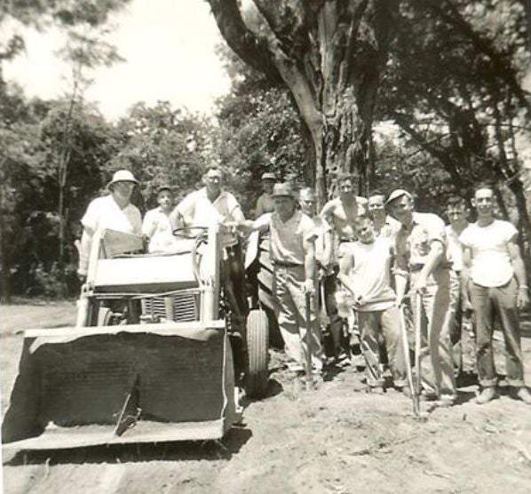 1958 groundbreaking for building on Murfreesboro Road