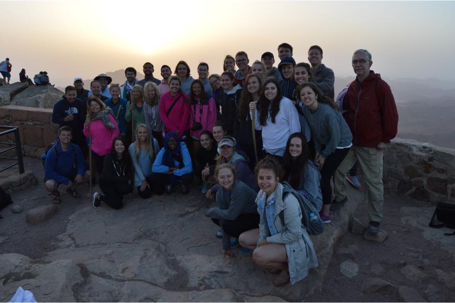 Group picture at Sinai