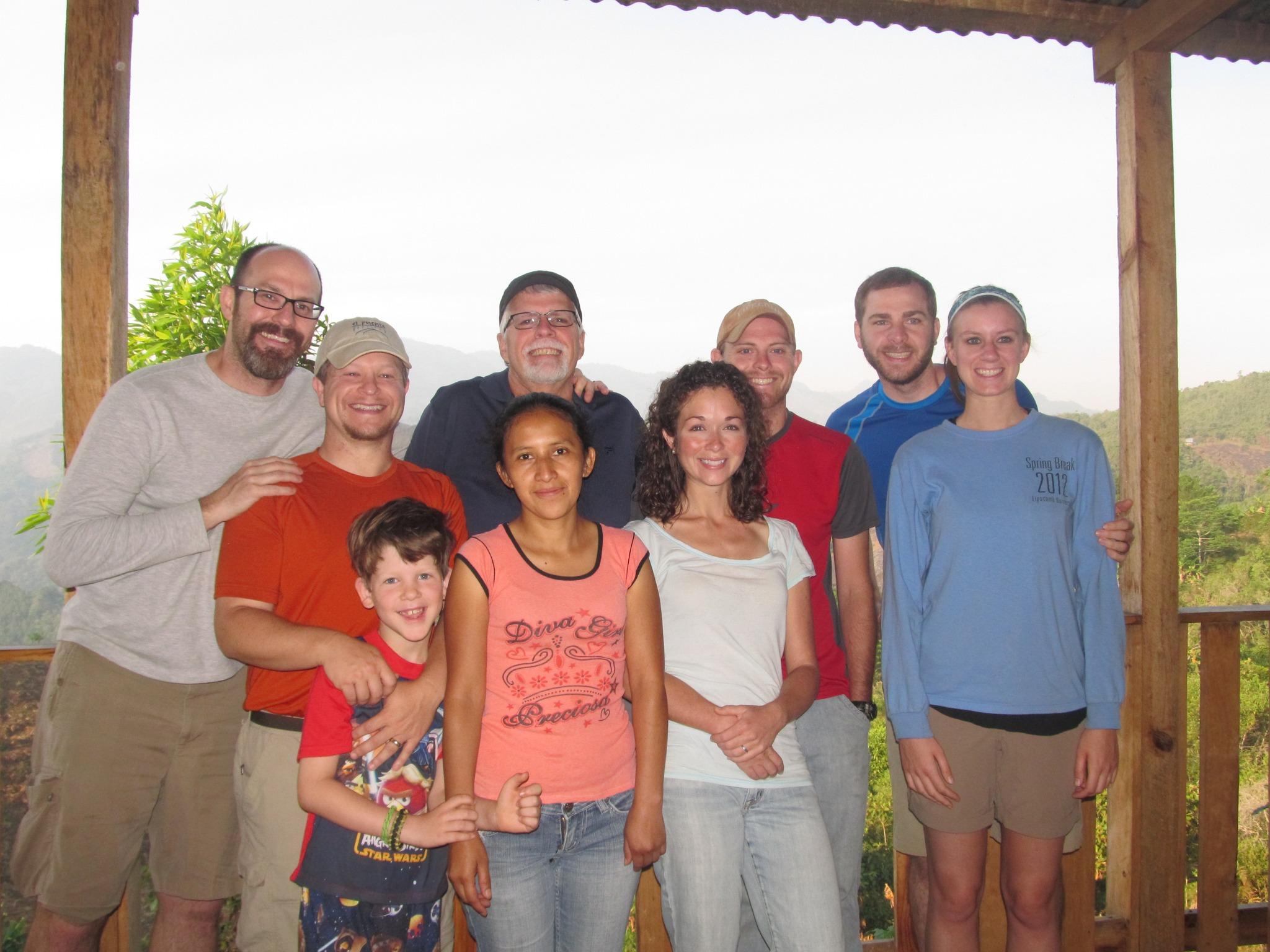 Hatchells, Jents, Stevens, & Steve Sherman in Guatemala