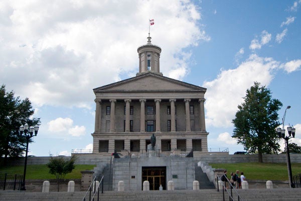 The Tennessee State Capitol building