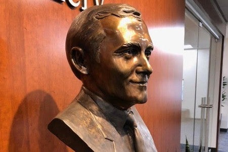 Bust of John C. Hutcheson