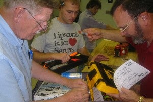 Lee Whitney (left), Kris Hatchell (center) and Fred Gilliam (right)