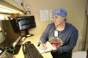 A social worker at Tennessee's veteran's hospital