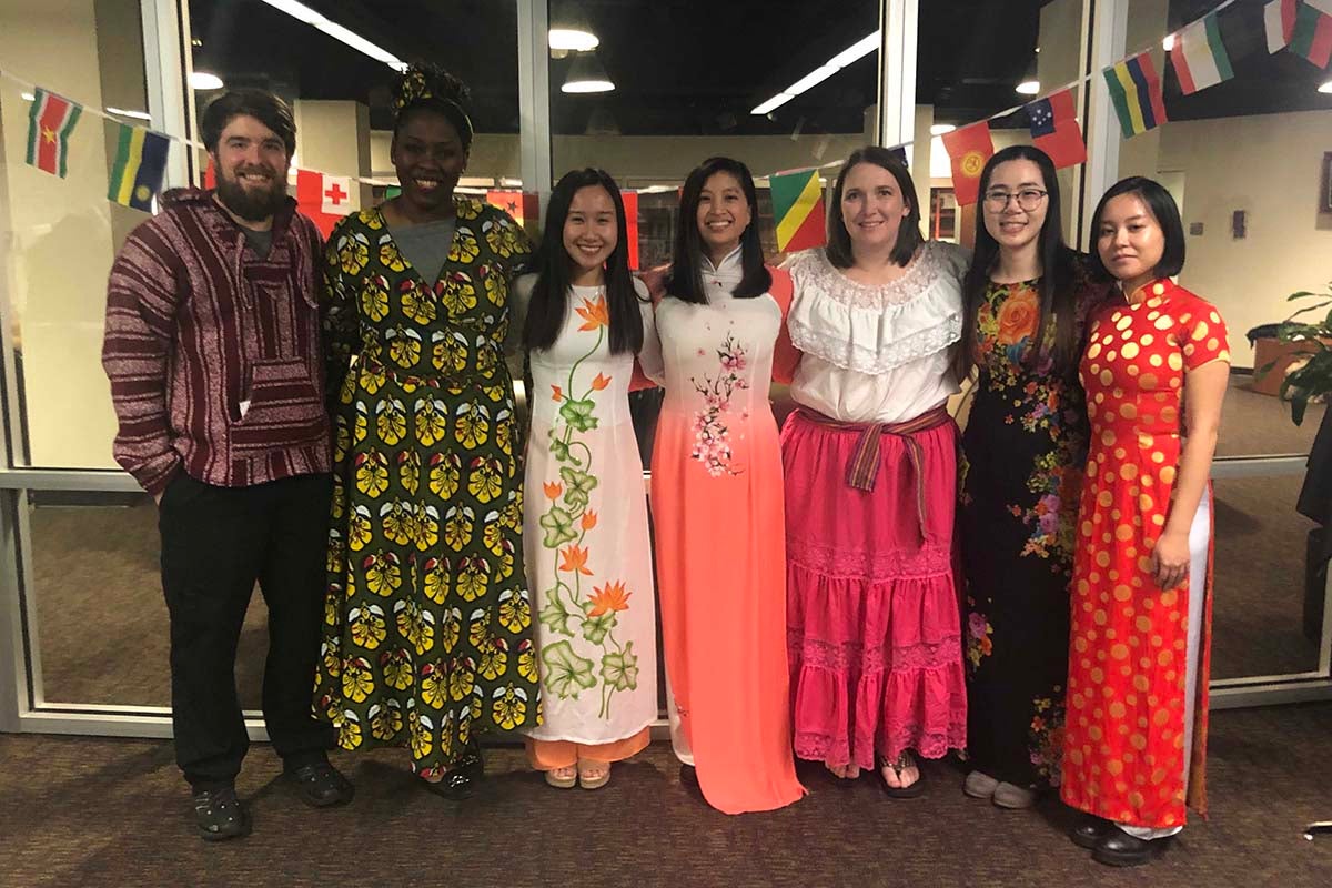 Pharmacy students at annual diversity fair