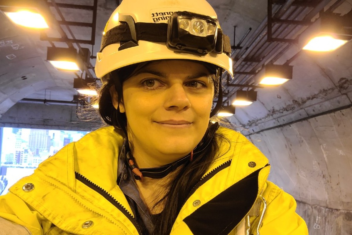 CHRISTIE CLAYTON, A SELF-PROCLAIMED TUNNEL GEEK, INSPECTS AND EVALUATES TUNNELS ALL OVER THE EAST COAST, INCLUDING THE TUNNEL PICTURED HERE: THE WABASH TUNNEL IN PITTSBURGH, PENN.