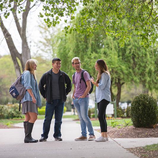 Students together