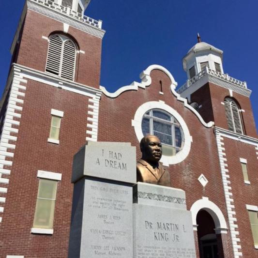 Brown Chapel AME Church in Selma AL