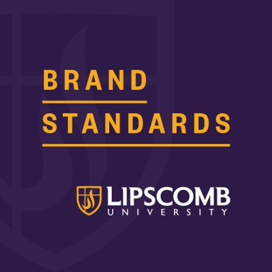 Cover of Brand Standards for Lipscomb University.
