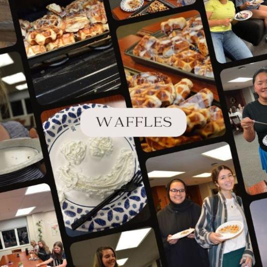 Johnson Hall Waffle Night