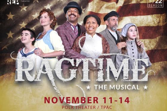 Ragtime company with logo